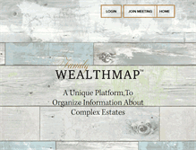 Tablet Screenshot of familywealthmap.com